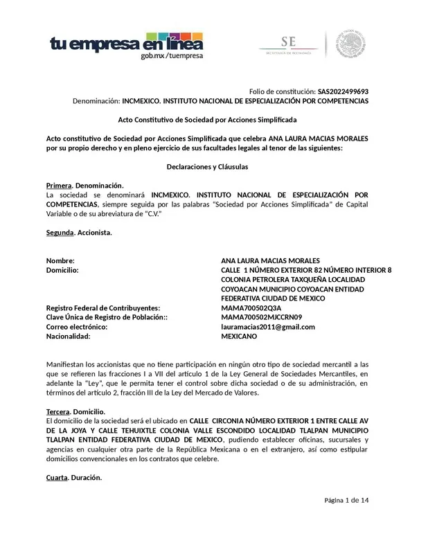 Directora INMéxico